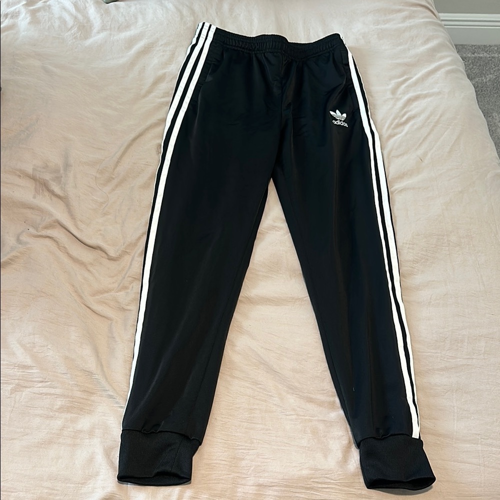 Girls youth adidas track pants